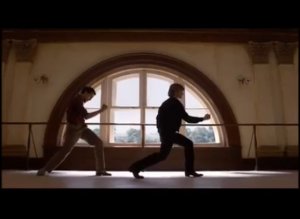 Михаил Барышников и Грегори Хайнс в фильме «Белые ночи» 1985