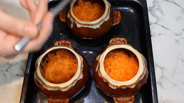 Горшочек с тушенкой и рисом в духовке великолепное лакомство смотреть онлайн