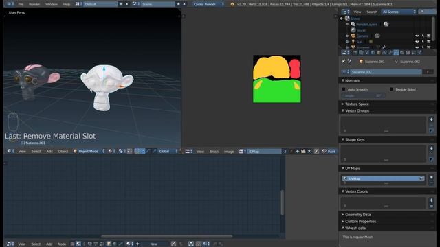 Создание ID-карты в Blender смотреть онлайн