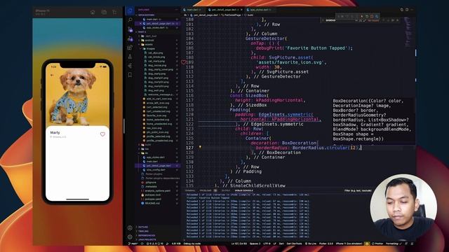 Flutter UI Tutorial - Lucky Pet Shop E-Commerce App UI Design Dribbble (Figma to Flutter) | PART 2 смотреть онлайн