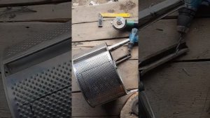 печь под казан из барабана от стиральной машины