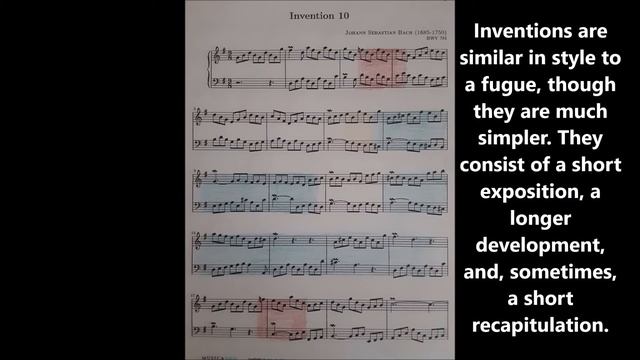 J. S. Bach - Two-Part Invention in G / Бах - Инвенция G Dur смотреть онлайн