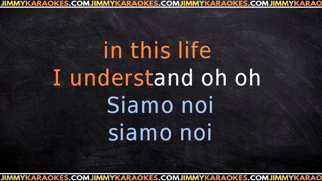 Eros Ramazzotti Piu Che Puoi KARAOKE VERSION смотреть онлайн