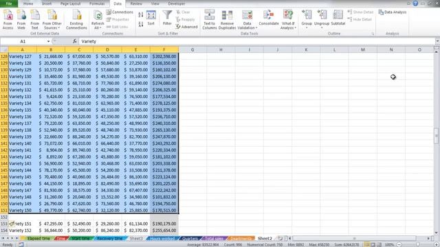 How to select the current region and moving around region corners in Excel смотреть онлайн