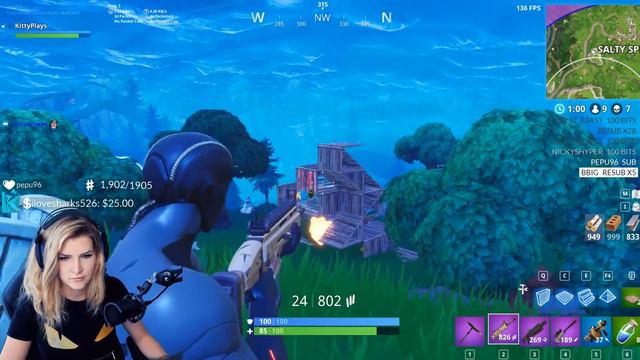 MY BEST SEASON 4 WIN YET! 12 KILLS (Fortnite: Battle Royale) | KittyPlays смотреть онлайн