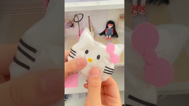 Миниатюра для кукол барби/ Вещи хэллоу китти #tocaboca смотреть онлайн