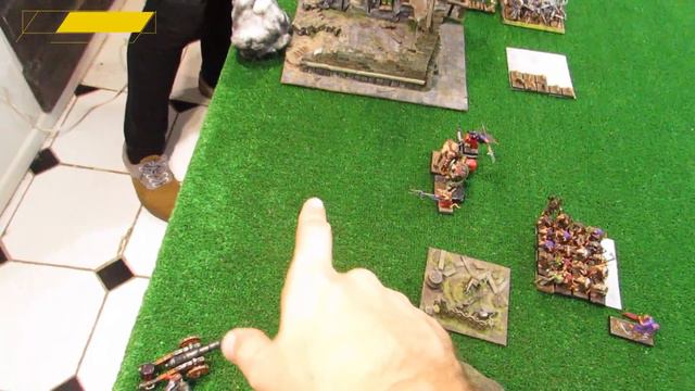 Warhammer Fantasy Battle Empire Vs Skaven  (Battle Report)