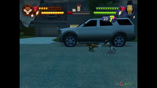 Over the Hedge - Gameplay PS2 HD 720P смотреть онлайн