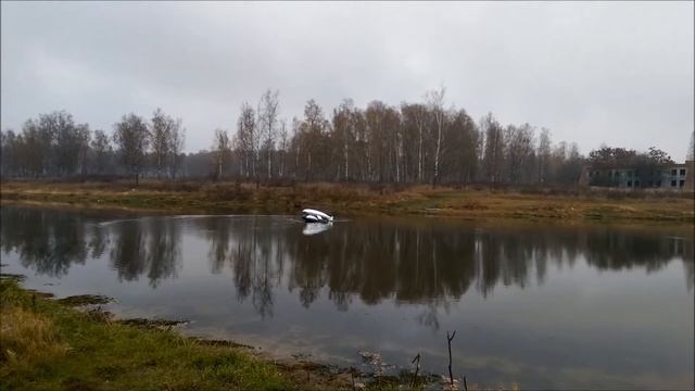 Первый спуск на воду модели гидродирижабля SkyBolt-3V #26 смотреть онлайн
