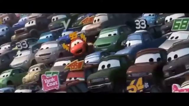 Молния ! Молния Макквин ) самый лучший момент в мультфильме Тачки 3