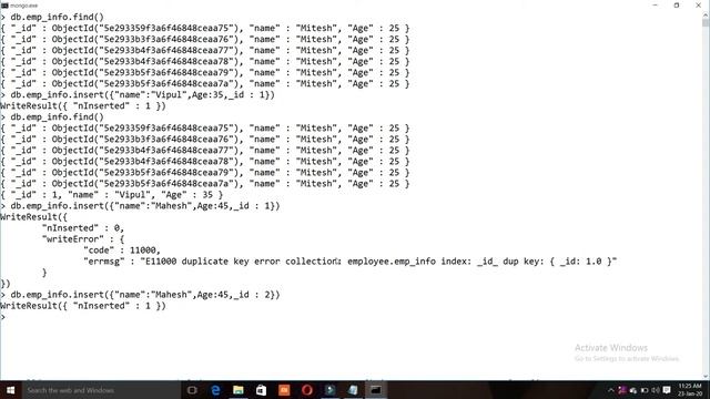 MongoDB CRUD Operation..Part 1 смотреть онлайн