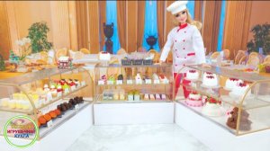 Миниатюрная кондитерская для коллекционеров! Миниатюрные торты!