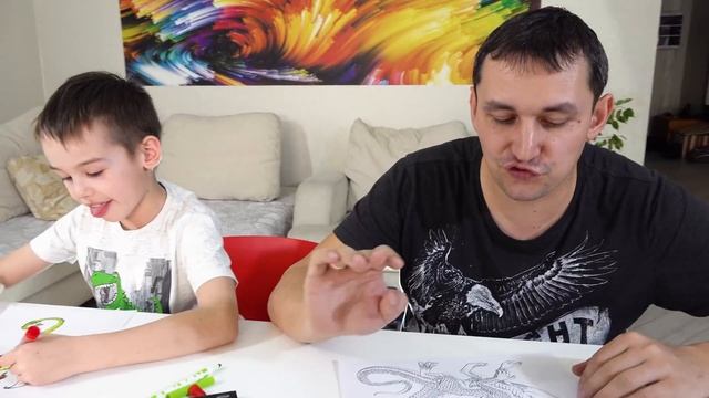 ДРАКОНЫ игрушки Sbabam (3 маркера) смотреть онлайн