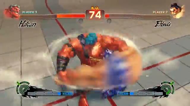 Super Street Fighter 4 - Hakan Ultra 1 Oil Coaster смотреть онлайн
