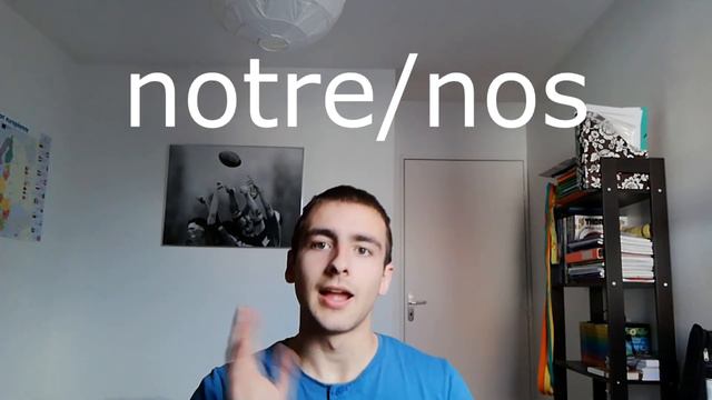 Притяжательные местоимения - les adjectifs possessifs смотреть онлайн