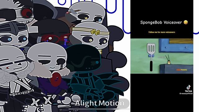 Sans au react to my fyp /nun werid ?I promise/gacha club смотреть онлайн