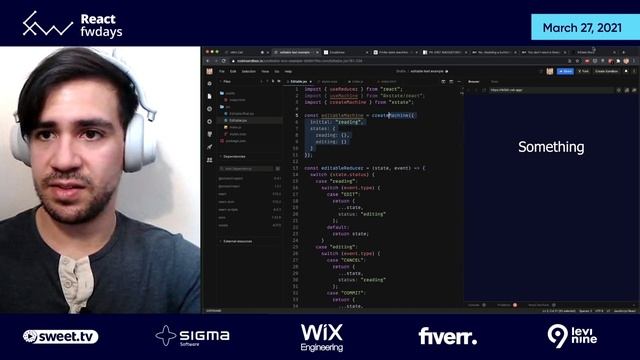 XState: the Visual Future of State Management [eng] / David Khourshid смотреть онлайн