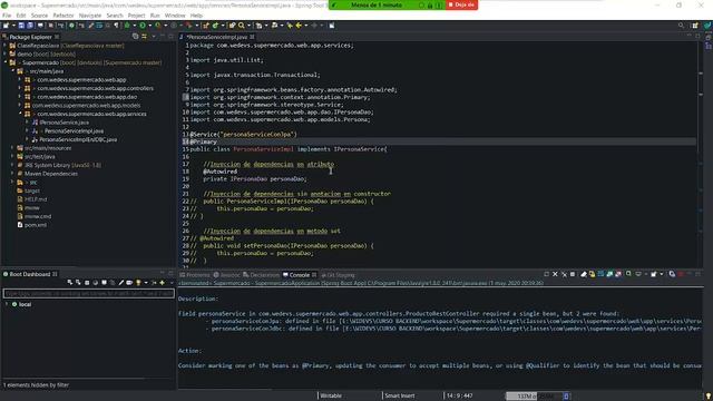 Curso Backend Clase 9 DAO e Inyeccion de Dependencias смотреть онлайн
