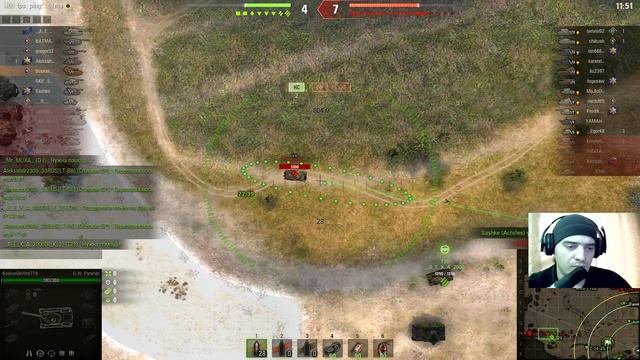 Мир танков. World of Tanks. Пробуждаем сонный рандом. Кусающая Пантера. Бодрящий Кумыс + ХЭШ. смотреть онлайн