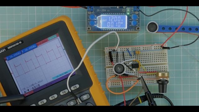 Ultrasonic Levitation Using Classical NE555