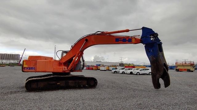 2000 Fiat-Hitachi EX285 Hydraulic Excavator | Moerdijk, NLD 29-31 March смотреть онлайн
