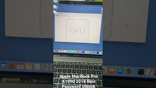 Apple MacBook A1990 Bios Password Unlock #technology #macbookpro #trending смотреть онлайн