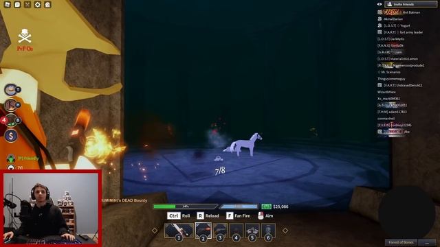 Wild West - Wendigo Horse & Halloween Weapons Showcase (Roblox) смотреть онлайн