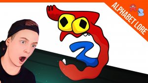 ? НОВЫЕ ЦИФРЫ ЛОР 3! И СМЕШНОЙ АЛФАВИТ ЛОР - Number Lore Alphabet Lore (A-Z...) - РЕАКЦИЯ НА РУССКО