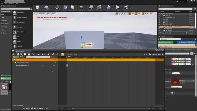 UE4 - Niagara and Level Sequences смотреть онлайн