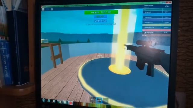 Игра Roblox карта не знаю какая, но за 7 мин я успел и башню построить и пострелять смотреть онлайн
