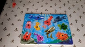 #Деревянный #пазл #рыбалка #длясамыхмаленьких #сортер #развитие #машаимедвель #детский #puzzle