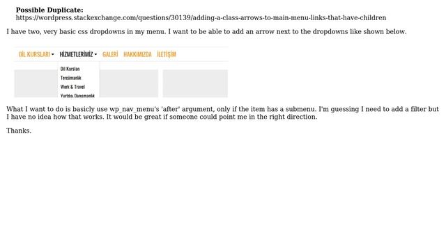 Wordpress: How to add an ＜img＞ tag when a menu item is a dropdown(or has a sub-menu)? смотреть онлайн