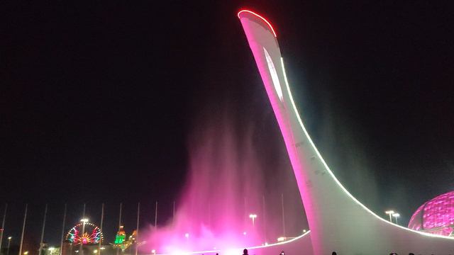 фонтан музыкальный