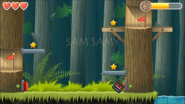 BABY CAVE BOSS BALL FIGHTS all the ENEMY in RED BALL 4 (Must Watch) смотреть онлайн