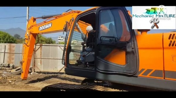 DOOSAN Excavetor DX225LC (Long in main menu& special menu)