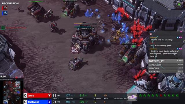 1-Base Cloaking Tactics! | StarCraft 2 - jsrao (T) vs. TheSwiss (P) смотреть онлайн