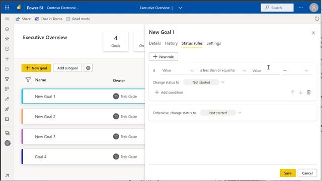 Power BI Goals Updates First Look 20210826 смотреть онлайн
