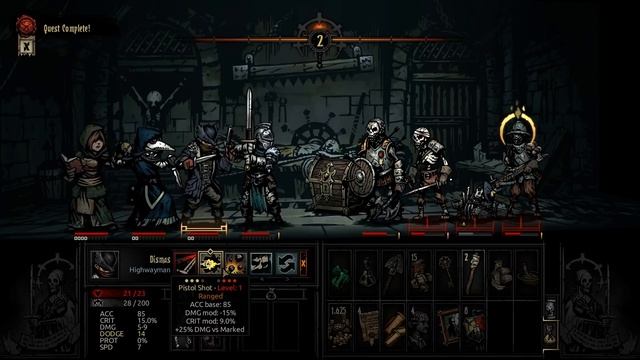 Let's Play Darkest Dungeon: The Color of Madness [Modded] - PC Gameplay Part 1 - Here We Go Again! смотреть онлайн