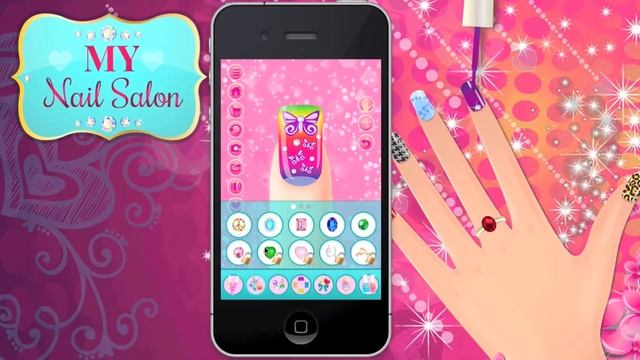 Nail Salon Makeover - Nail Art Design Game смотреть онлайн