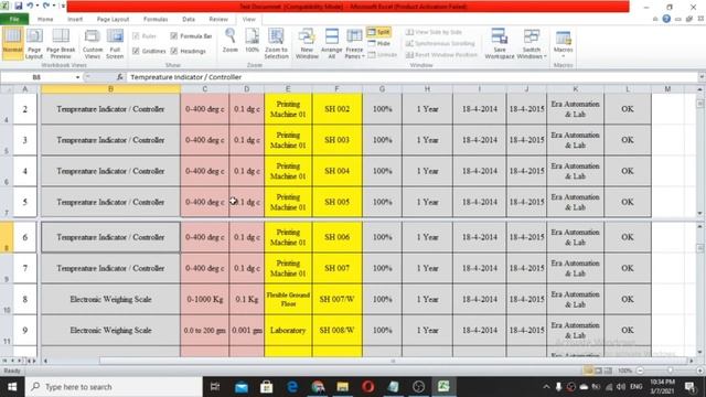 Ms Excel View Tab Part-2 | Lesson 02-B смотреть онлайн