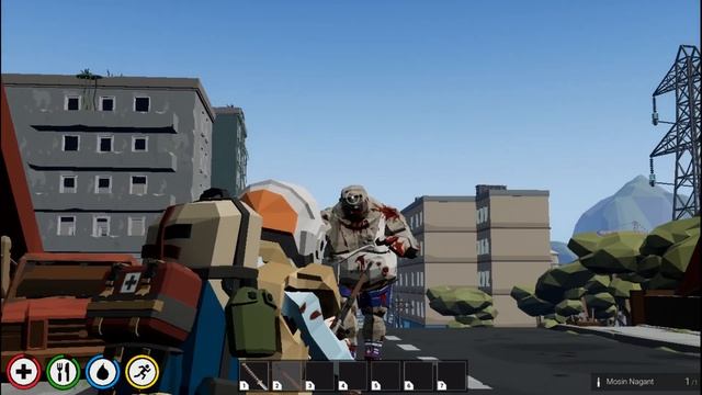 DeadPoly : Почистили Город : Zombie Apocalipse : Zombie survival : Прохождение игры #deadpoly смотреть онлайн