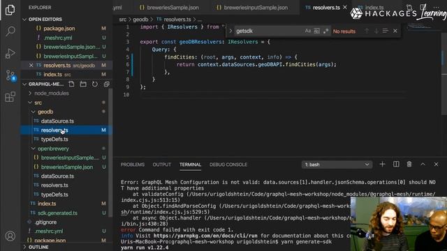 GRAPHQL MESH with Uri Goldshtein - Query Anything, Run Anywhere - Live Webinar | Hacklunch смотреть онлайн