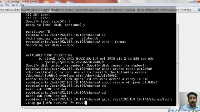 Solaris 11 Root Pool Recovery - Phase II смотреть онлайн