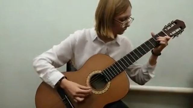 М. Джулиани Этюд-пьеса, исп. Стреляева Ольга смотреть онлайн
