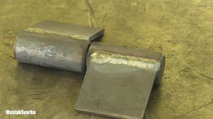 Как я привариваю шарниры на ворота