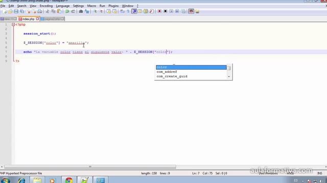 Manejo de sesiones en PHP смотреть онлайн