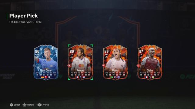 FC 24 86+ Winter Wildcards,FC Versus Or TOTY Honourable Mentions Player Pick смотреть онлайн