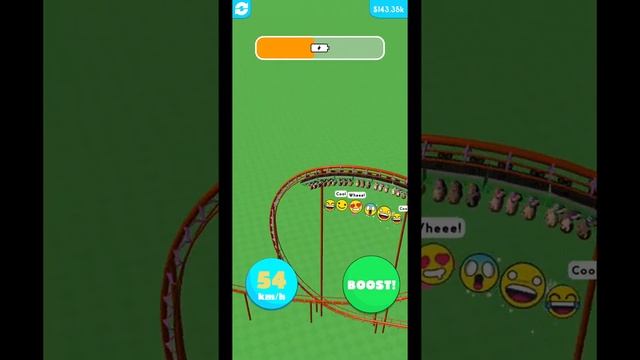 Hyper Roller Coaster Level 11 12 13 [Android, iOS Game] смотреть онлайн