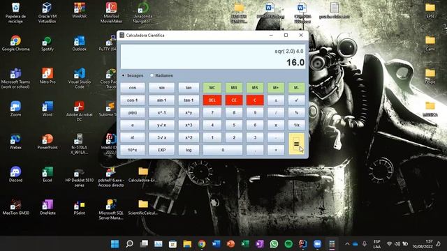 Calculadora Científica con GUI en JAVA en IntelliJ IDEA смотреть онлайн