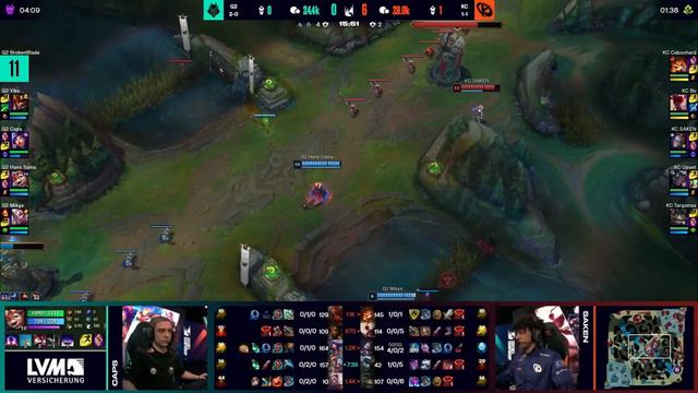 G2 vs Karmine Corp | W1D3 | LEC Spring 2024 смотреть онлайн